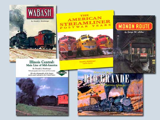 Railfan books from Heimburger House Publishing