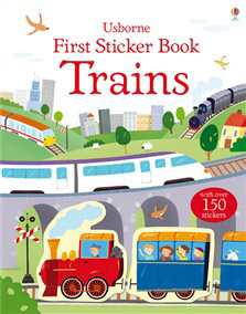 First Sticker Book: TRAINS